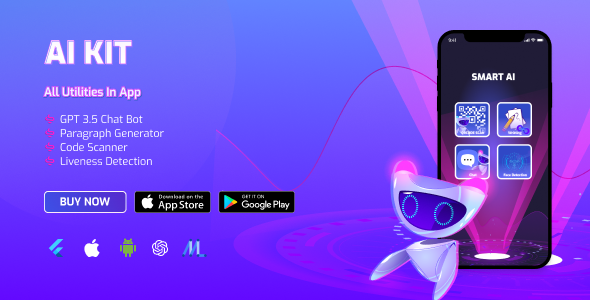 Turbot GPT Chat Bot - Flutter AI Kit - CodeCanyon Item for Sale