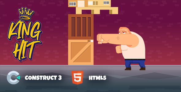 King Hit Construct 3 HTML5 Game - CodeCanyon Item for Sale