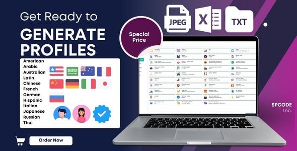 RandProfile - Random Profile Generator - CodeCanyon Item for Sale