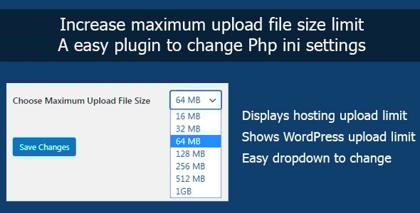 Increase Maximum Upload File Size in WordPress - CodeCanyon Item for Sale