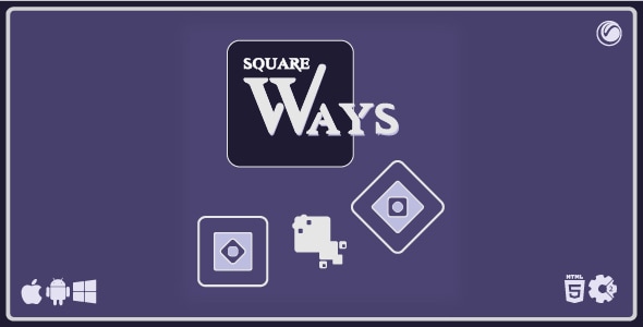 Square Ways | HTML5 Construct Game - CodeCanyon Item for Sale