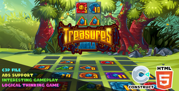 Treasure Jungle - HTML5 - CodeCanyon Item for Sale