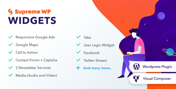 Supreme Widgets Social Marketing WordPress Plugin - CodeCanyon Item for Sale