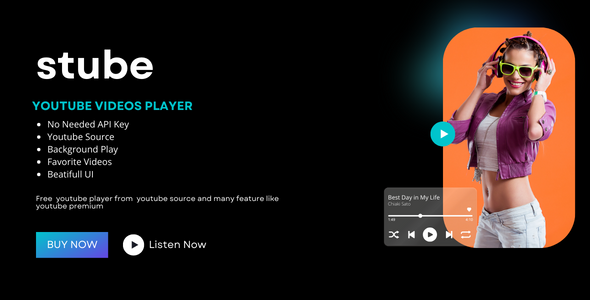 Stube Music Video - Youtube Music Player - CodeCanyon Item for Sale