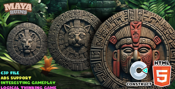 Maya Ruins - HTML5 games - Construct 3 - CodeCanyon Item for Sale