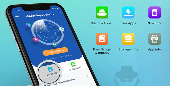 Hidden App Detector - App Usage Time Tracker - CodeCanyon Item for Sale