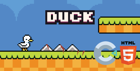 Duck The Game - HTML5 Game - Construct 3 - CodeCanyon Item for Sale