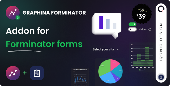 Graphina - Forminator (Add-on) - CodeCanyon Item for Sale