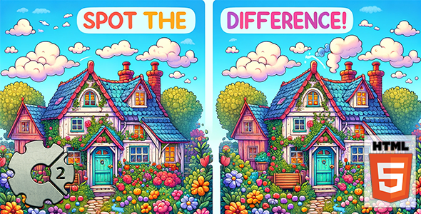 Find the Differences - HTML5 Puzzle Game - CodeCanyon Item for Sale