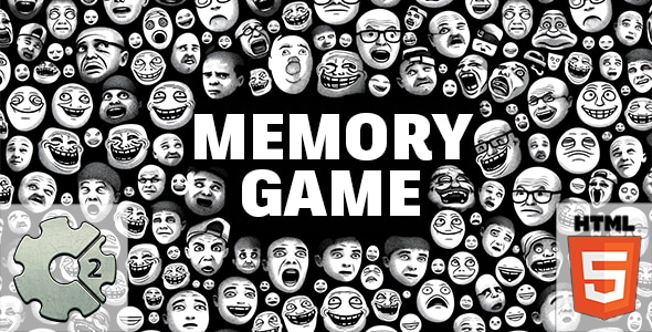 Memes Face HTM5 Memory Game - Mobile Optimized - CodeCanyon Item for Sale
