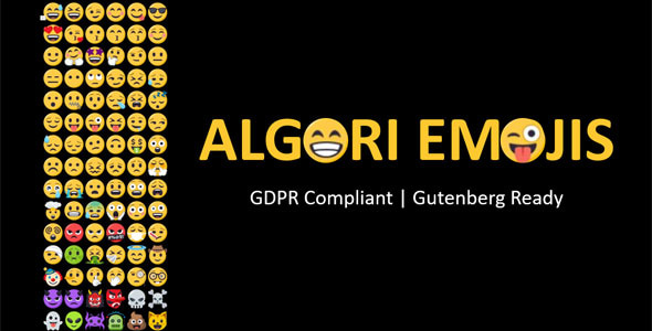 Algori Emojis for WordPress Gutenberg - CodeCanyon Item for Sale