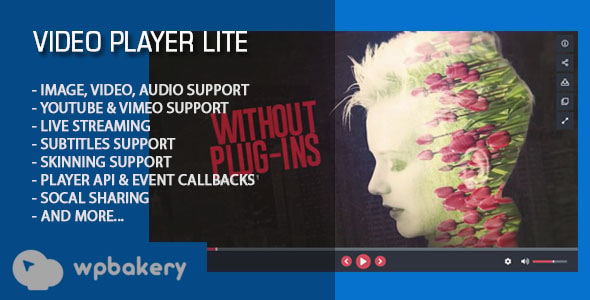 Video Player Lite - WPBakery Addon - CodeCanyon Item for Sale