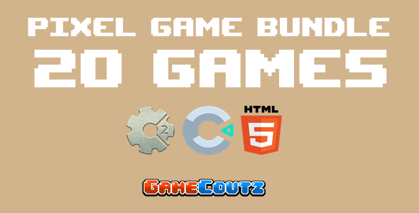 Pixel Game Bundle 20 Games - Construct 2/3 - CodeCanyon Item for Sale