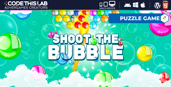 Bubble Shooter - HTML5 Games - CodeCanyon Item for Sale