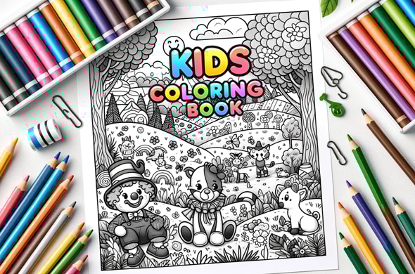 Coloring book for kids - HTML5 Educational Game by dexterfly | CodeCanyon