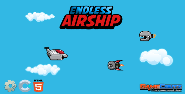 Endless Airship - Construct Game - CodeCanyon Item for Sale