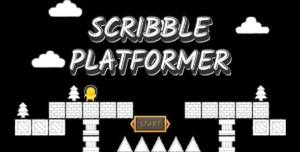 Scribble Platformer - Cross Platform Platformer Game - CodeCanyon Item for Sale