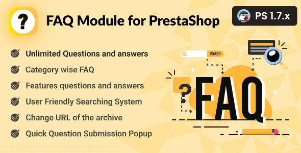 Classy Faq Module for PrestaShop - CodeCanyon Item for Sale