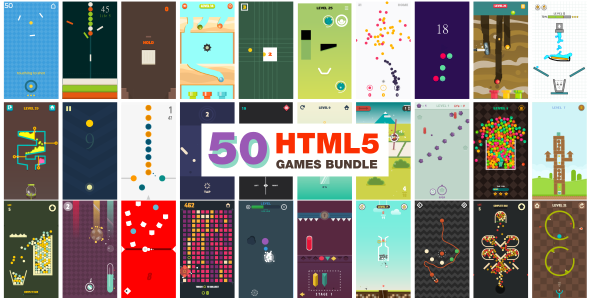 50 GAMES BUNDLE / HTML 5 / CONSTRUCT 3 by regarding | CodeCanyon