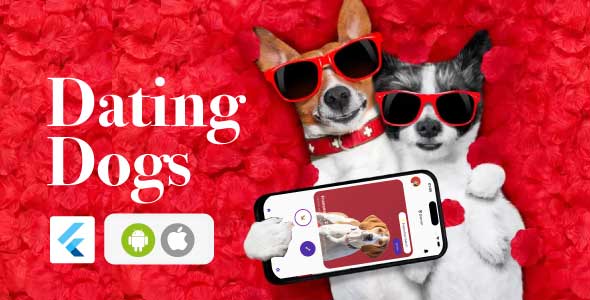 Dating Dogs App Flutter Ui (Android & iOS) - CodeCanyon Item for Sale