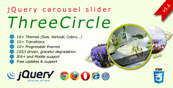 Three Circles - CodeCanyon Item for Sale