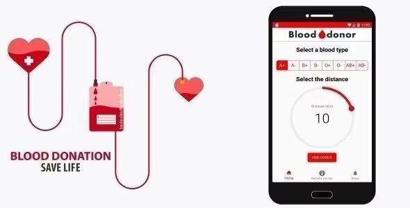 Blood donation (Android) - CodeCanyon Item for Sale