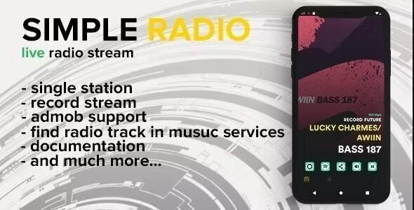 Simple radio (android) - CodeCanyon Item for Sale