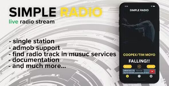 Simple radio (iOS) - CodeCanyon Item for Sale