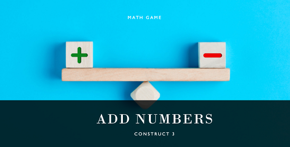 Add number - Math game - Html5 - construct 3 - CodeCanyon Item for Sale