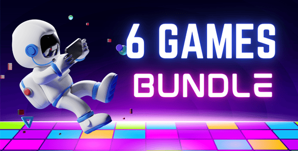 6 Games Bundle HTML5 Games - CodeCanyon Item for Sale