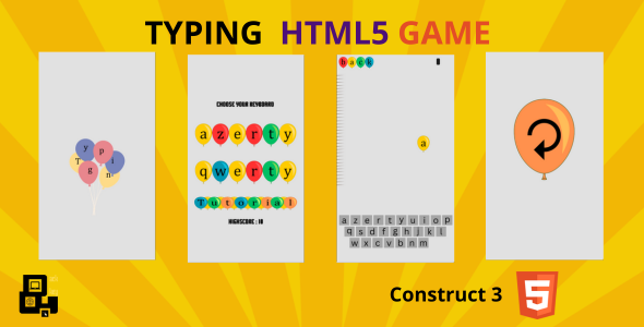Typing html5 game - CodeCanyon Item for Sale