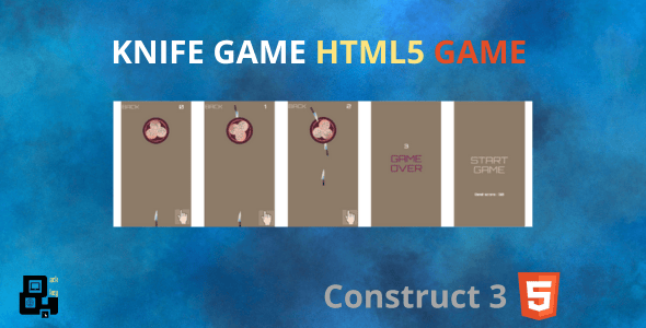 Knife bow html5 game - CodeCanyon Item for Sale