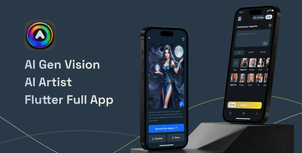 AI Gen Vision Flutter Fullapplication - CodeCanyon Item for Sale