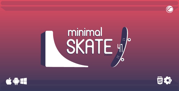 Minimal Skate 41 | HTML5 Construct Game - CodeCanyon Item for Sale
