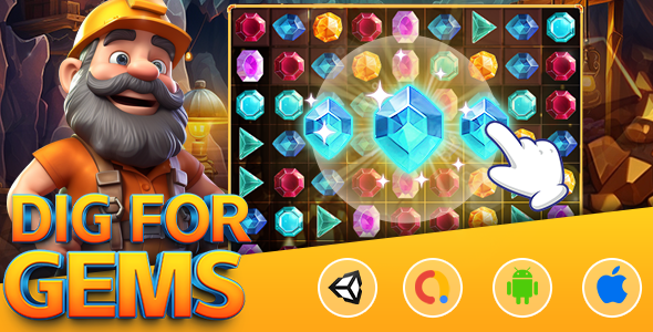 Dig For Gems - CodeCanyon Item for Sale