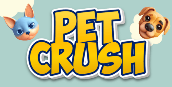 Pet Crush HTML5 Game - CodeCanyon Item for Sale