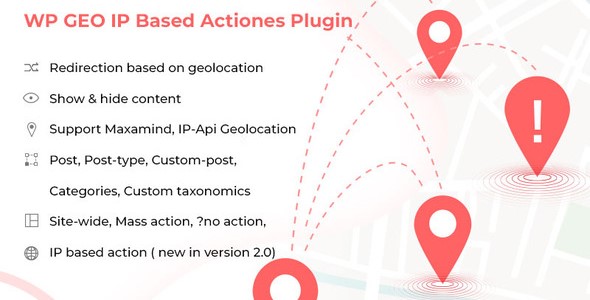 WP Geo IP Action Plugin - CodeCanyon Item for Sale