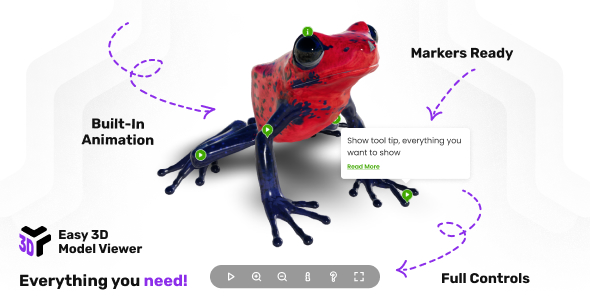 Easy 3D Model Viewer - CodeCanyon Item for Sale