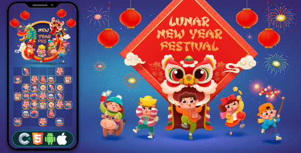 Lunar New Year - HTML5 Game, Construct 3 - CodeCanyon Item for Sale