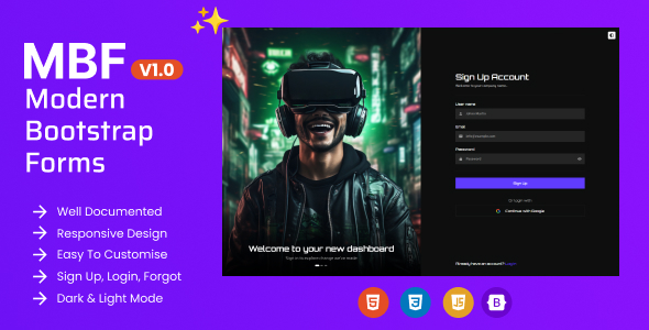 Modern Bootstrap Form - V1 - CodeCanyon Item for Sale