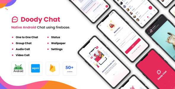 DoodyChat - Firebase chat application in Android - CodeCanyon Item for Sale