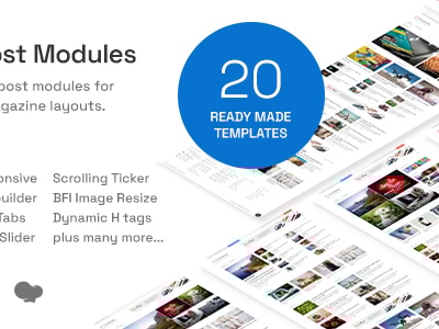 WP Post Modules for NewsPaper and Magazine Layouts by SaurabhSharma