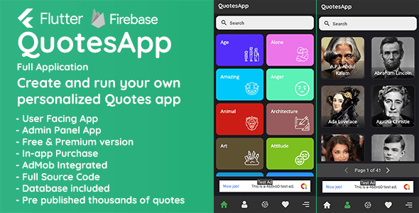 QuotesApp: Quotes & Proverbs - CodeCanyon Item for Sale