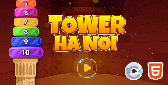 Tower Hanoi - Html5 (Construct3) - CodeCanyon Item for Sale