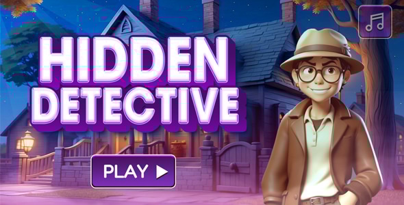 Hidden Detective ( Construct 3 - HTML5 ) - CodeCanyon Item for Sale