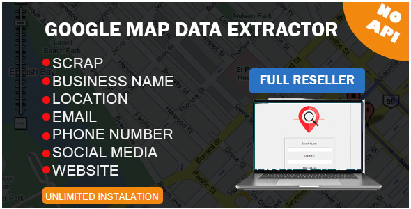 Google My Business Data Extractor - CodeCanyon Item for Sale