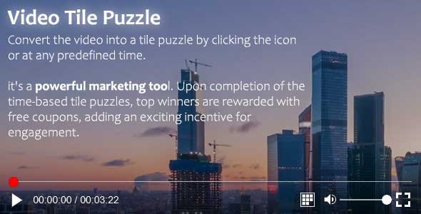 Video Tile Puzzle - CodeCanyon Item for Sale