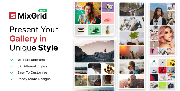 MixGrid - CSS Grid Layouts - CodeCanyon Item for Sale