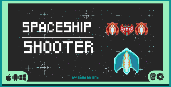 Spaceship Shooter | HTML5 Construct Game - CodeCanyon Item for Sale