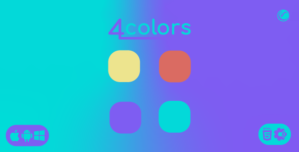 Four Colors | HTML5 Construct Game - CodeCanyon Item for Sale